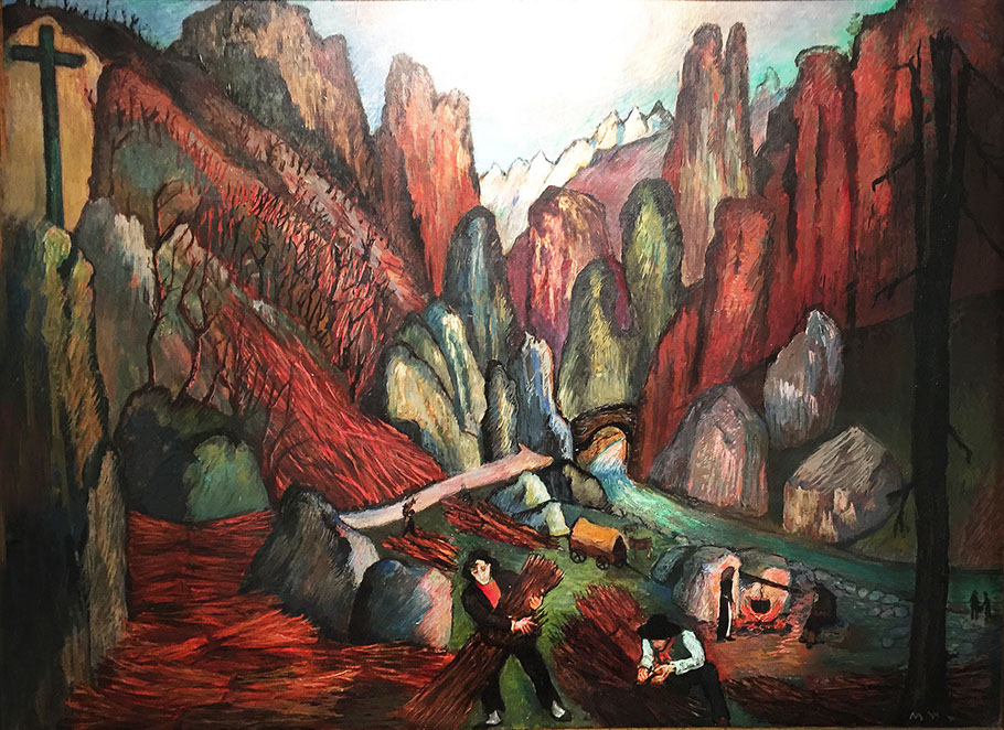 Autoritratto di Marianne von Werefkin